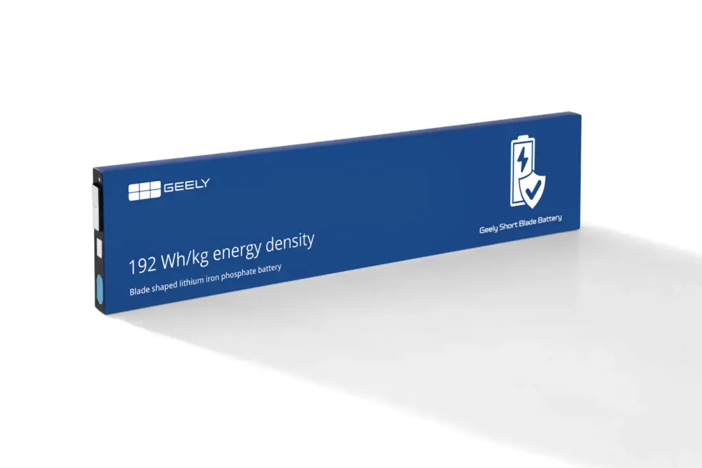 Short Blade Battery: Geely ya utiliza las baterías del futuro en sus vehículos electrificados 2 Motor16 2026 Geely Short Blade Battery. Imagen celda.