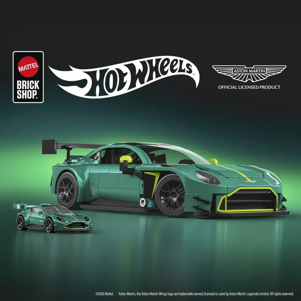 Brick Shop: Mattel vuelve a la carga con siete nuevos sets para amantes del motor 19 Motor16 2026 Mattel Brick Shop 16 Motor16