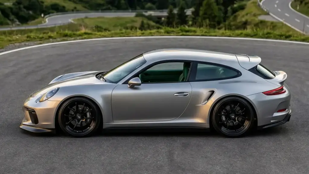 Lo que Indecent hace con los Porsche 911 es tan indecente... como caro 3 Motor16 2026 Porsche 911 Shooting Brake. Indecent. Imagen lateral.