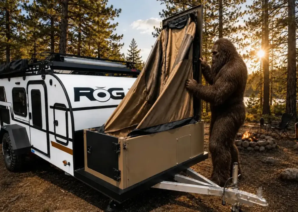 Encore RV se ha marcado una caravana compacta a la que no le falta detalle: Incluso tiene WC 6 Motor16 2026 caravana Encore RV ROG 12RK 6 Motor16