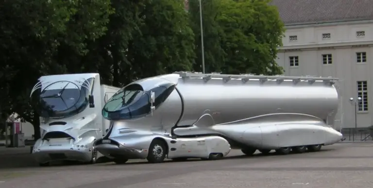 Luigi Colani concept cars: la caravana que desafió la aerodinámica en 1989