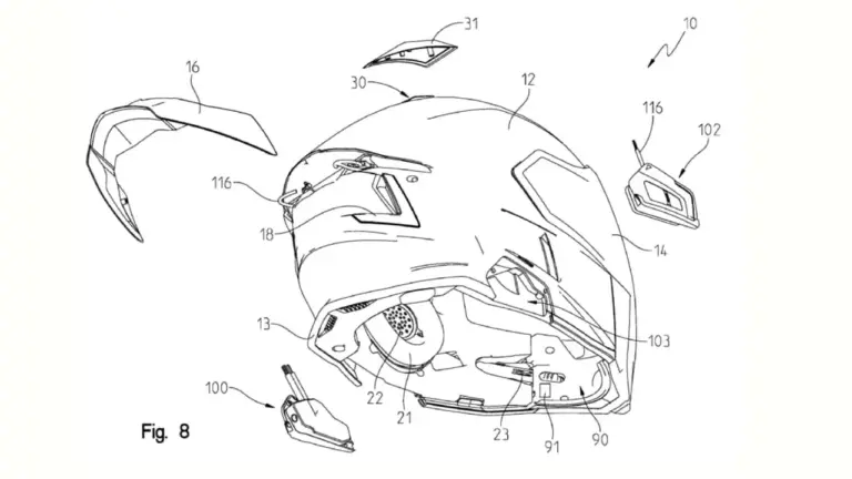 Polaris patenta un casco inteligente que mide la fatiga y puede detener la moto