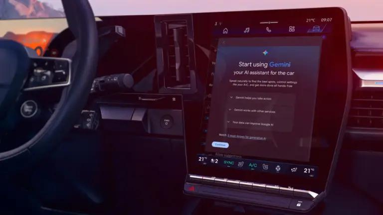 Renault estrena Gemini de Google en openR link: el asistente de IA que entiende órdenes naturales