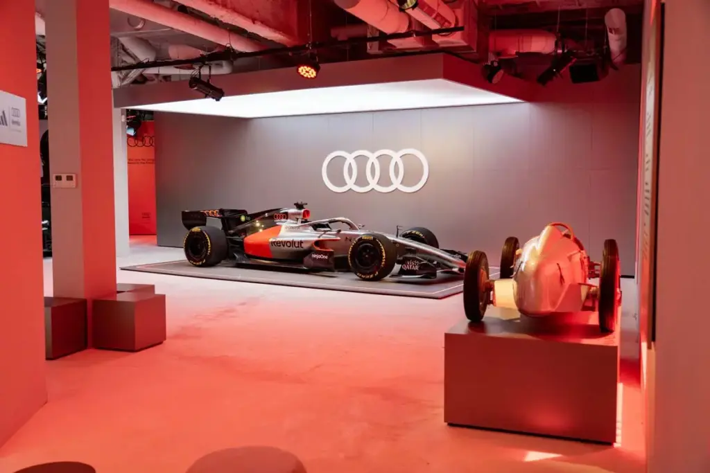 Audi acerca su monoplaza de F1 a los fans: dónde ver el R26 y participar en otras propuestas de la marca 1 Motor16 Audi RS26, Audi RS 5, Audi RS 3, pop-up, Barcelona, adidas