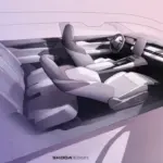 Škoda desvela los bocetos interiores del Peaq