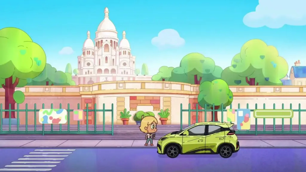BYD se cuela en la serie de animación 'Miraculous Chibi' (Ladybug y Cat Noir) con el nuevo Dolphin Surf como protagonista 3 Motor16 Miraculous Chibi, BYD Dolphin Surf