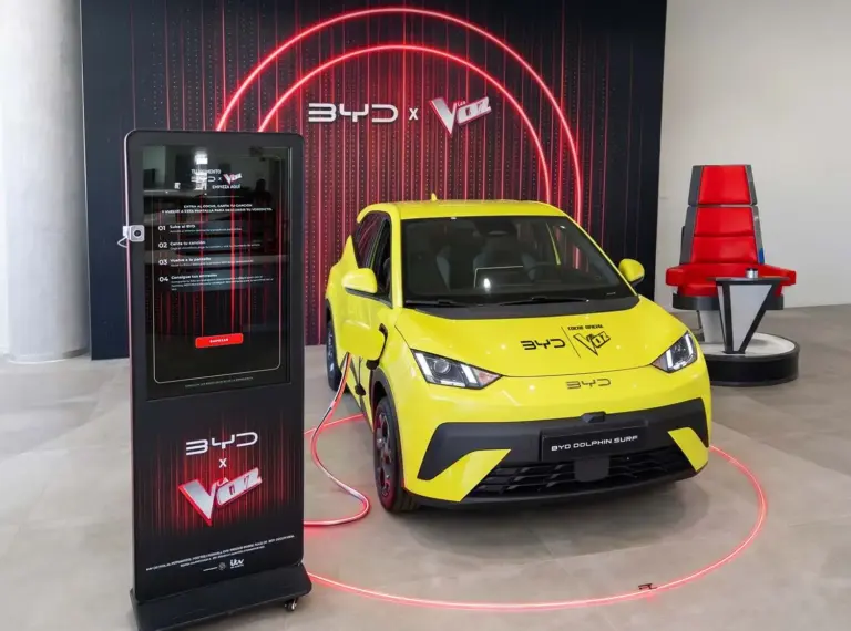 BYD se asocia con ‘La Voz’ y ‘La Voz Kids’: karaoke en concesionarios, audiciones dentro del coche y 150 entradas en juego