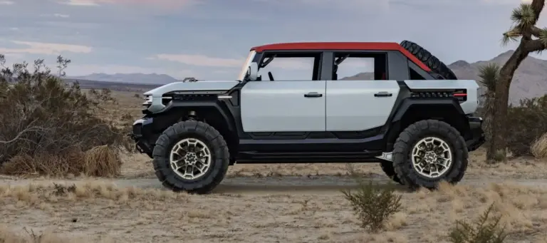 GMC le da una vuelta al Hummer eléctrico con el prototipo Hummer X