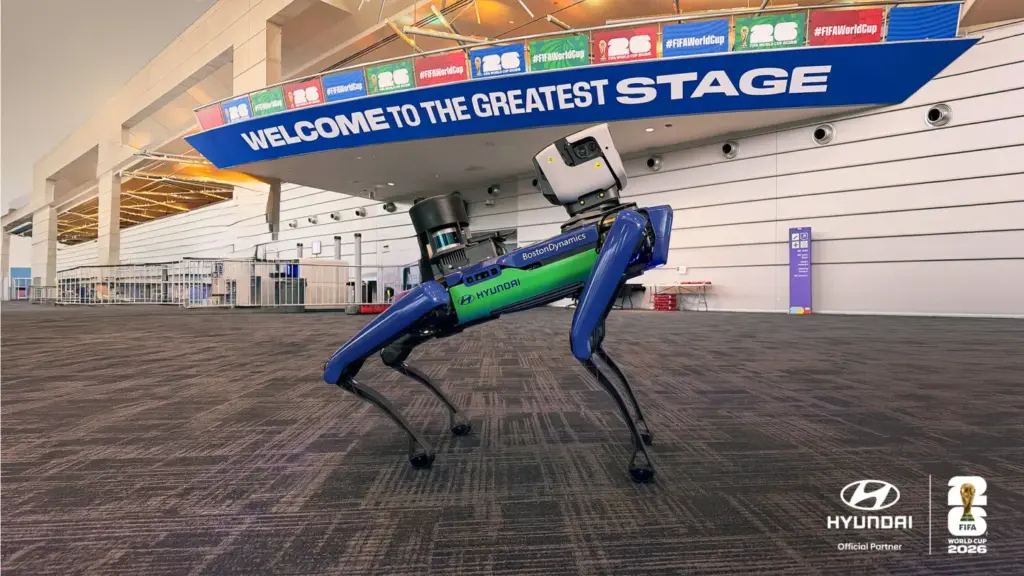 Hyundai despliega 1.500 vehículos y robots en el Mundial: el mayor operativo de movilidad de su historia 3 Motor16 Hyundai, Mundial, FIFA, Spot, robot