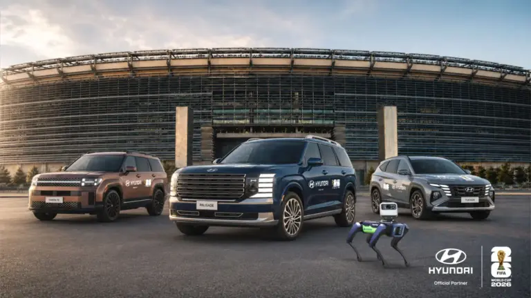 Hyundai despliega 1.500 vehículos y robots en el Mundial: el mayor operativo de movilidad de su historia