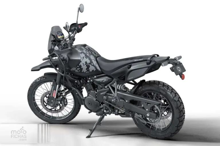 Llega la Himalayan Mana Black: la trail más radical de Royal Enfield