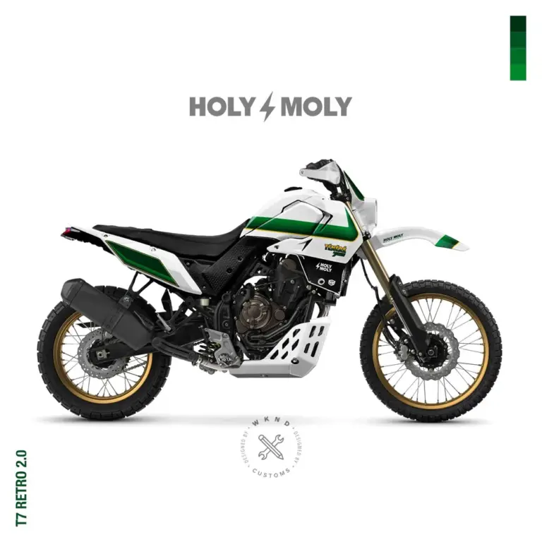 Llega el kit retro para la Yamaha Ténéré 700: estilo años 70 sin taladrar