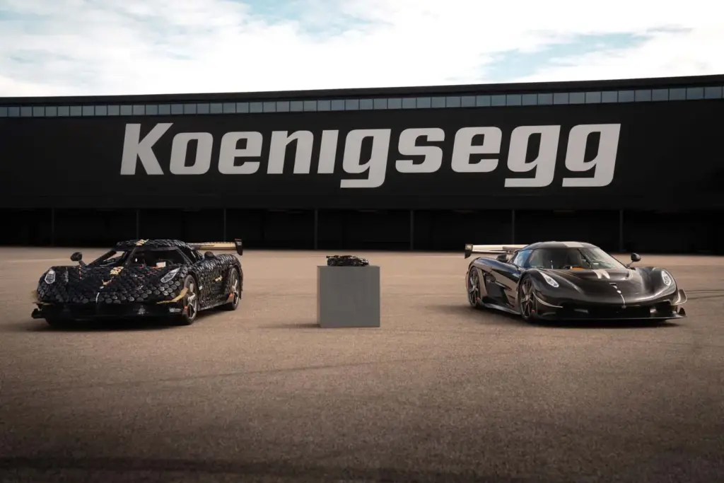 LEGO® Technic™ Koenigsegg Sadairs Spear 1x1 1x8 real car 001 Motor16
