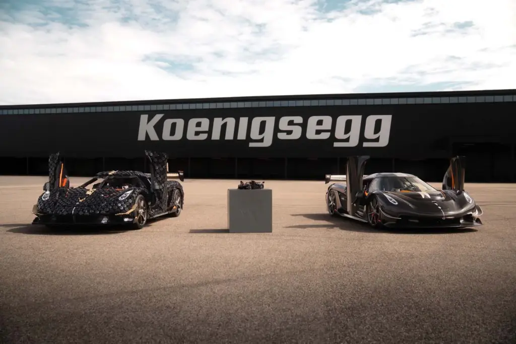 LEGO® Technic™ Koenigsegg Sadairs Spear 1x1 1x8 real car 002 Motor16