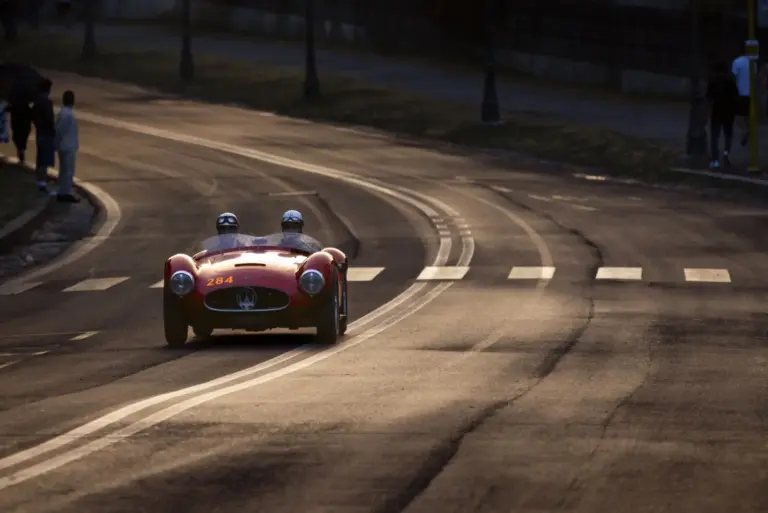 Maserati revive su leyenda en la 1000 Miglia con un icono de los años cincuenta