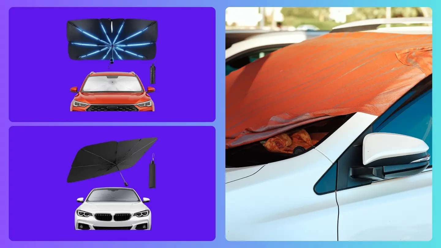Los 10 mejores parasoles para coche en 2026 para evitar temperaturas extremas en verano
