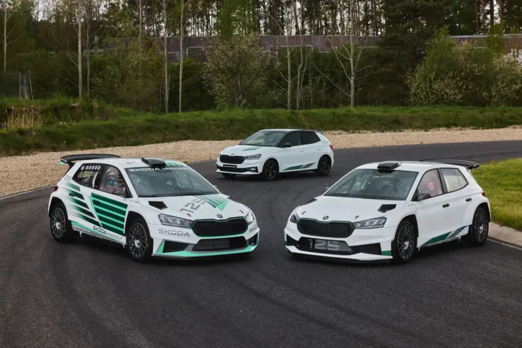 El Škoda que celebra los 125 años de historia de la marca en competición 4 Motor16 SKODA FABIA MOTORSPORT EDITION 1 Motor16