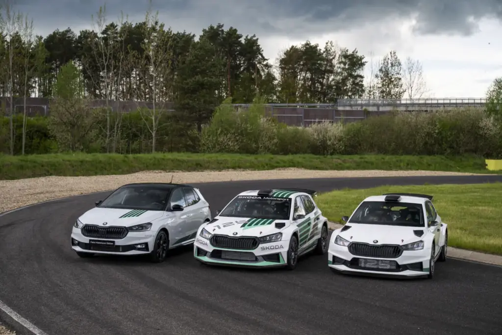 El Škoda que celebra los 125 años de historia de la marca en competición 12 Motor16 SKODA FABIA MOTORSPORT EDITION 9 Motor16
