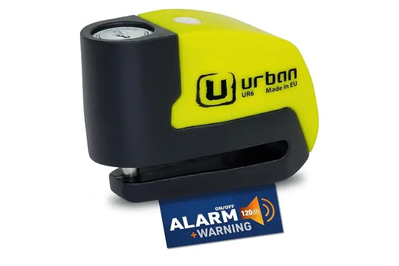 Mejor alarma para moto en 2026: Comparativa de las mejores alarmas, candados con alarma y localizadores 8 Motor16 URBAN UR6 Motor16