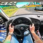 AutoTopNL: el Alpina E36 B3 3.2 alcanza 266 km/h en Autobahn 28 años después