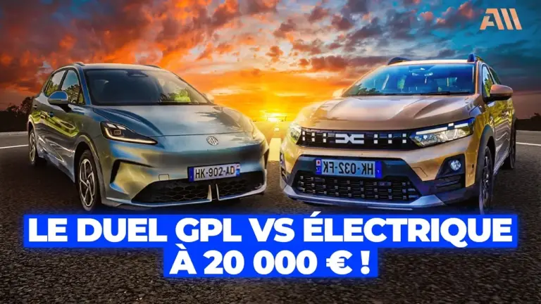 Coche GLP vs eléctrico: Dacia Sandero y MG4, la batalla del coste por km a 20.000€