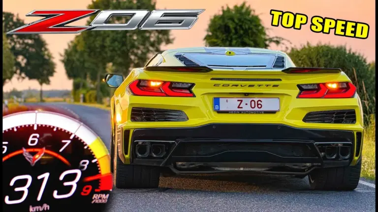 AutoTopNL prueba el Corvette C8 Z06: acelera de 0 a 100 en 3,54 segundos en Autobahn