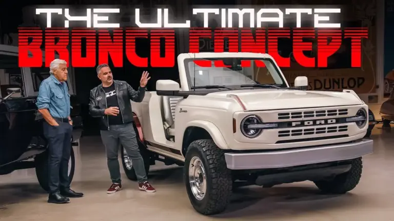Jay Leno muestra el Ford Bronco concept de 1966 sin puertas: el regreso del espíritu off-road