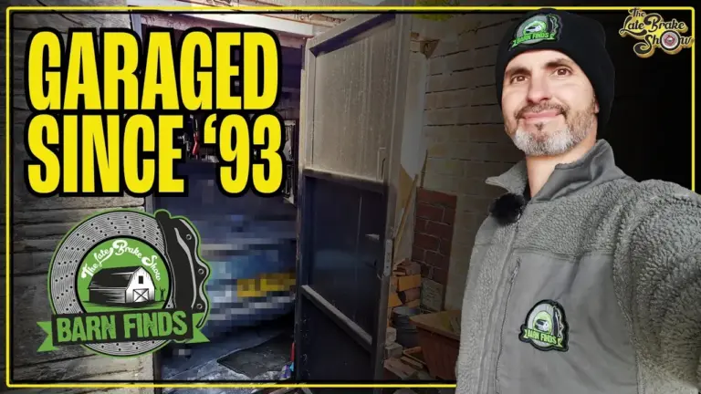 Ford Capri 2.8i barn find: Jonny Smith arranca un clásico de 1987 tras 30 años olvidado