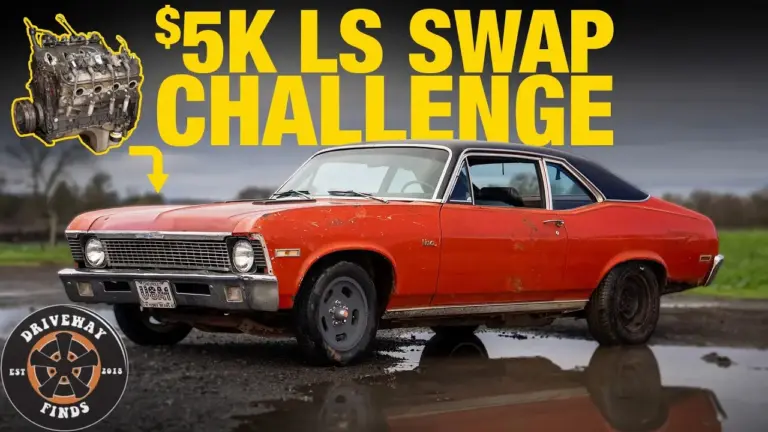 Hagerty demuestra que un LS swap económico es posible: construye un Chevy Nova por menos de 5.000 dólares
