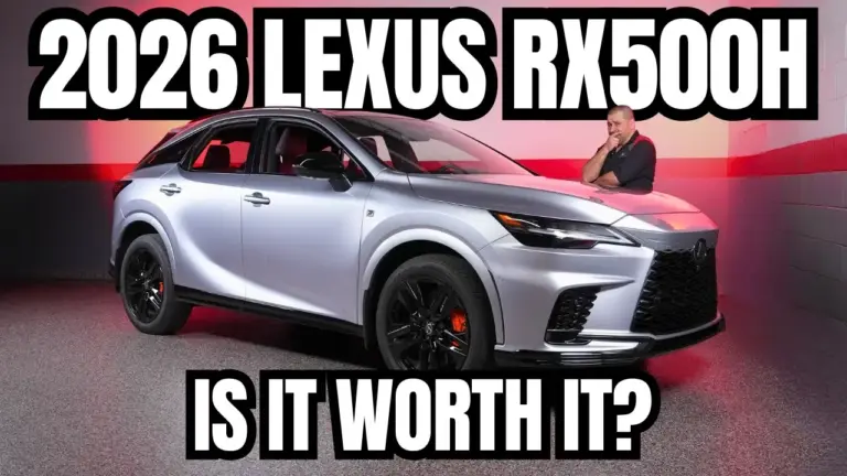 The Car Care Nut analiza el Lexus RX500h 2026: potencia híbrida imparable y detalles que fallan