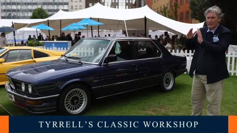 London Concours 2026: BMW M3 AC Schnitzer y Mercedes SL73 AMG, las joyas que Tyrrell’s Classic Workshop analiza