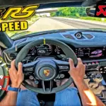 Un Porsche 911 GT3 RS roza los 300 km/h en la Autobahn y es detenido por la policía