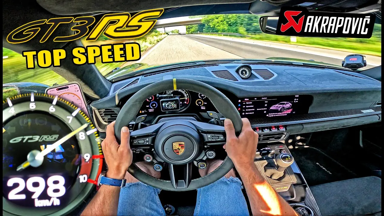 Porsche 911 GT3 RS Autobahn