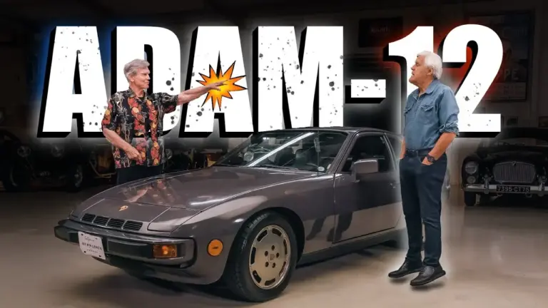46 años guardado: el Porsche 924 Turbo 1980 de Kent McCord que Jay Leno muestra en exclusiva