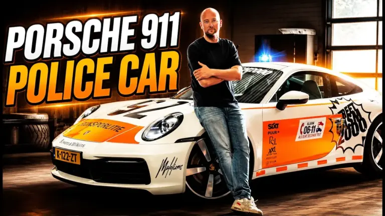 Porsche y la policía holandesa: 507 unidades y la historia de los coches patrulla más rápidos