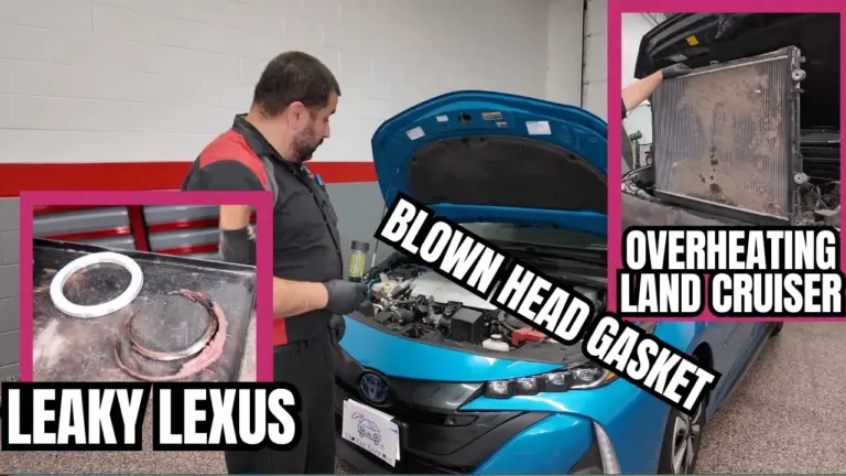 The Car Care Nut analiza los problemas de sobrecalentamiento y fugas en Lexus y Prius