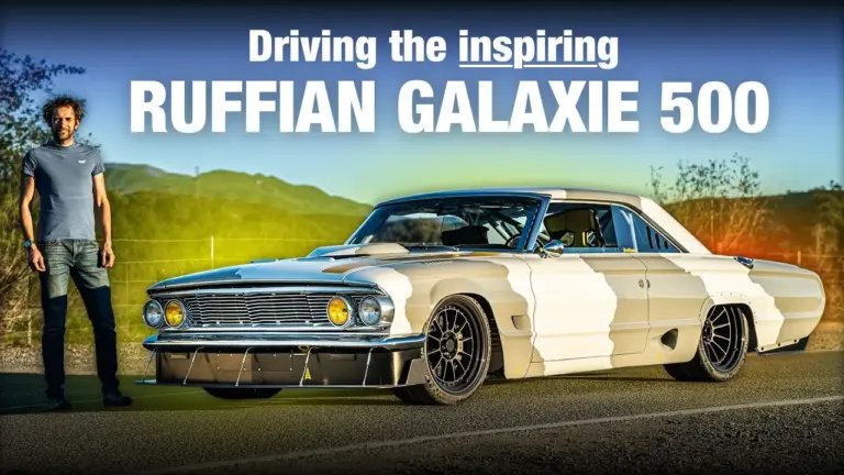 Ruffian Cars convierte un Ford Galaxie 500 de 1963 en una bestia de competición para Henry Catchpole