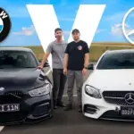Mighty Car Mods: BMW M140i frente a Mercedes E43 AMG