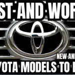 Toyota fiabilidad: The Car Care Nut clasifica los mejores y peores modelos