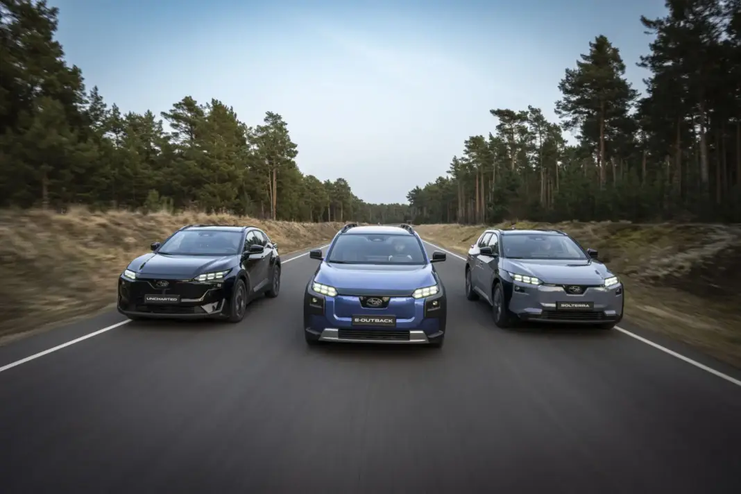1. Gama EV Subaru (1) Gama Subaru eléctrica
