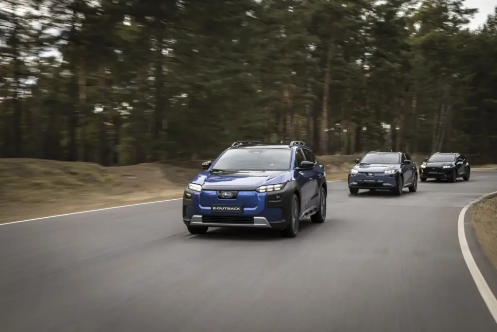 Subaru acelera su ofensiva eléctrica. Detalles y precios de sus nuevos Uncharted, E-Outback y Solterra 15 Motor16 1. Gama EV Subaru 9 Motor16