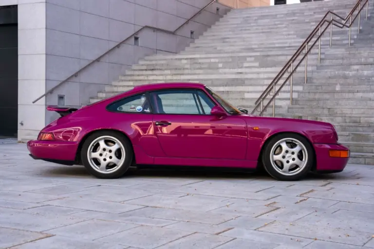 Porsche 911 Carrera RS 964 Rubystone: el 964 RS más codiciado sale a subasta con 88.000 km