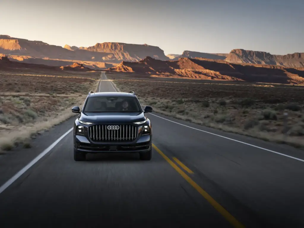 2026 Audi Q9. Imagen movimiento.