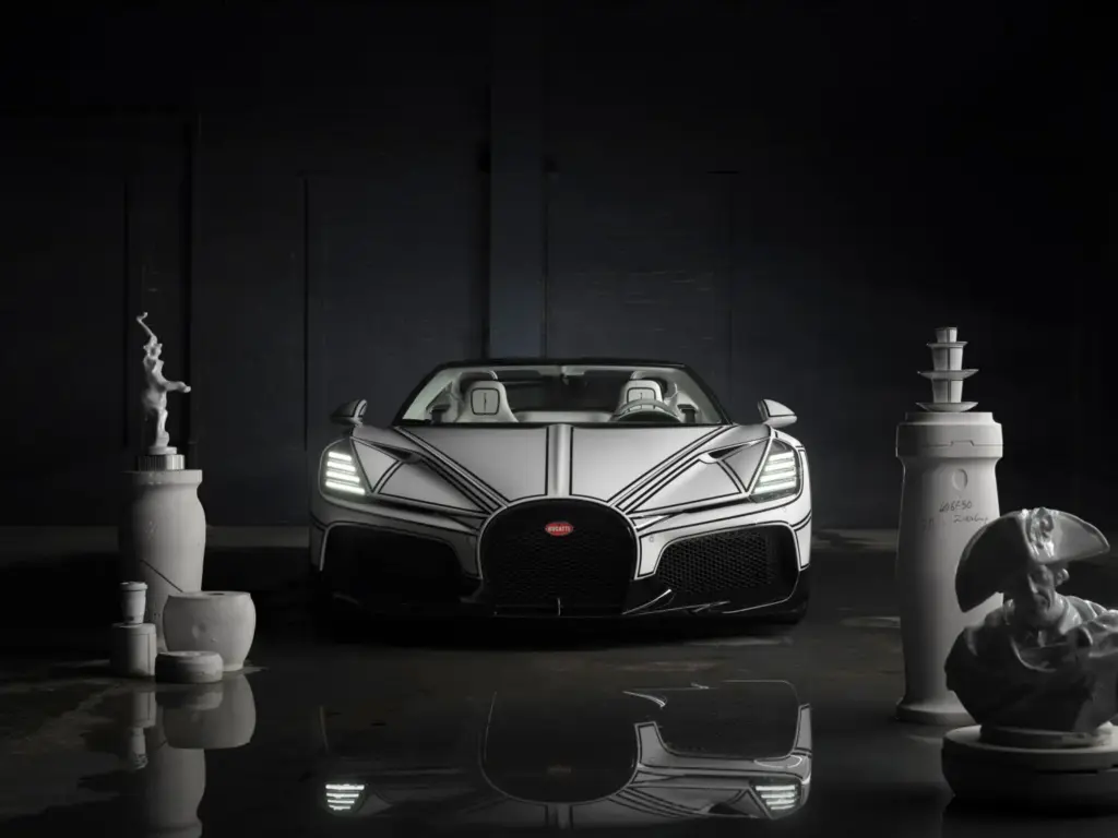 Blanc Éternel: El Bugatti W16 Mistral que coquetea con la porcelana más fina 11 Motor16 2026 BUGATTI Sur Mesure W16 Mistral blanc eternel 1 Motor16