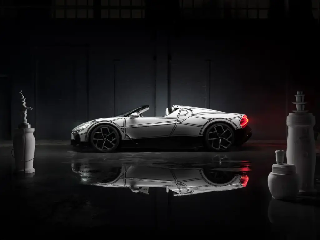 Blanc Éternel: El Bugatti W16 Mistral que coquetea con la porcelana más fina 12 Motor16 2026 BUGATTI Sur Mesure W16 Mistral blanc eternel 2 Motor16