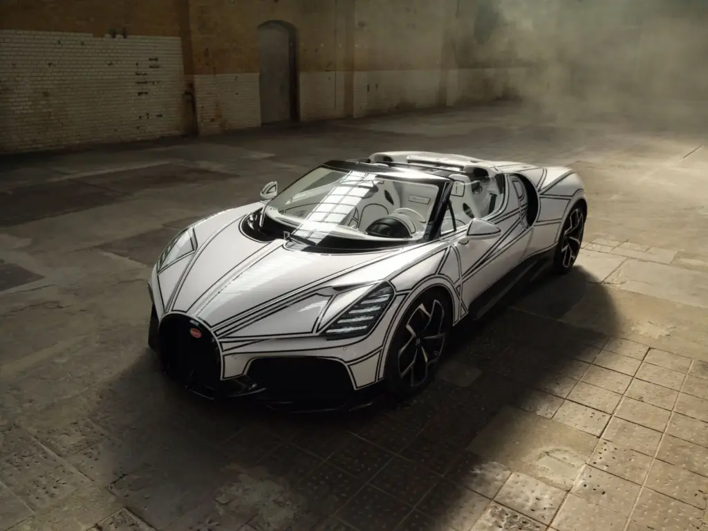 Blanc Éternel: El Bugatti W16 Mistral que coquetea con la porcelana más fina 5 Motor16 2026 BUGATTI Sur Mesure W16 Mistral blanc eternel 7 Motor16