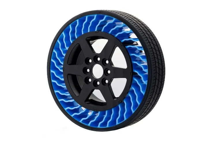 Bridgestone ya tiene su neumático sin aire: Se llama AirFree, pero con él no se pueden superar los 20 km/h 1 Motor16 2026 Bridgestone AirFree. Imagen neumático.
