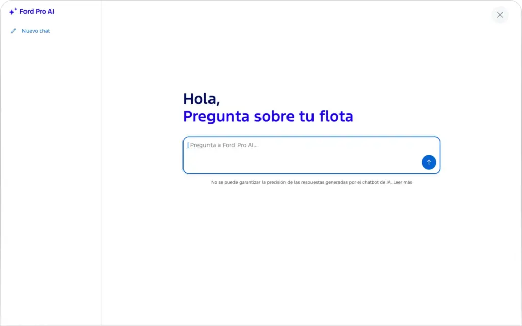 Ford Pro AI: el asistente con inteligencia artificial generativa que optimiza la gestión de flotas en Europa 1 Motor16 2026 Ford Pro AI Spanish chat Motor16