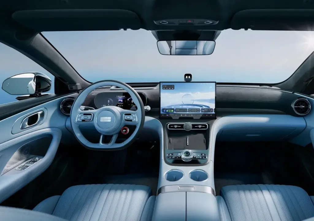 Geely Galaxy TT: la berlina eléctrica que promete dar de qué hablar en China… Y fuera 2 Motor16 2026 Geely Galaxy TT. Imagen interior.