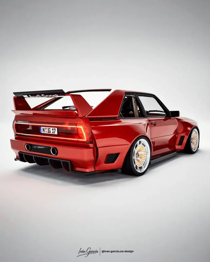 El mejor homenaje al Audi Sport Quattro no aniquila ninguno de los 214 fabricados 1 Motor16 2026 HSR Type 859. Audi Sport Quattro. Imagen estudio.